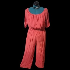 Tacera Women Wide Leg Jumpsuit  XL